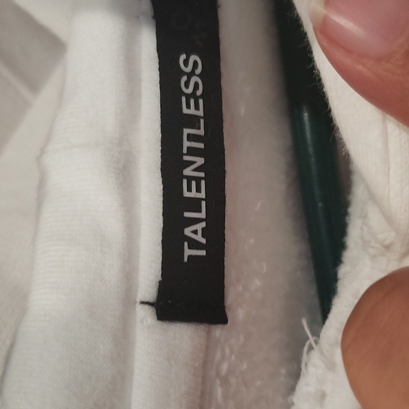 talentless Vote White Hoodie NWOT - Picture 10 of 10